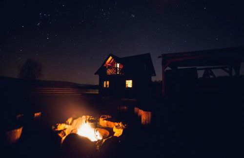 Drewniane domki z prywatnym jacuzzi i widokiem na Góry - Klimatyczny Kompleks w Górach Izerskich #Widogruszka - Photo 43