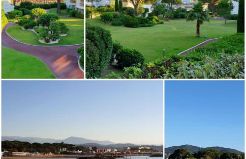Garden and beach sea view apartment Cannes - Foto 11