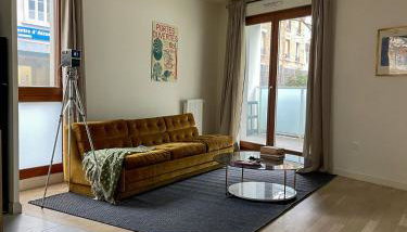 Colorful minimalist apartment 10min away from Paris - Foto 1