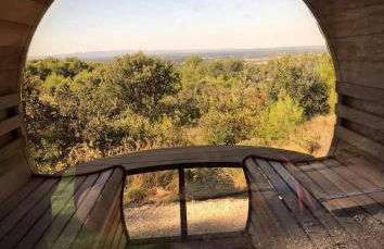 Gîte Lavande vue Luberon 33 hectares piscine Spa Sauna au cœur de Provence - Foto 15