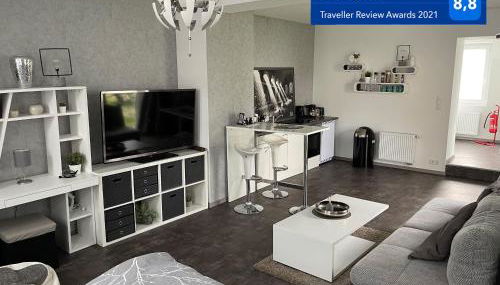 W1 - Kontaktloser 24h CHECK IN, W-LAN, Netflix, Parkplatz, Küche, Boxspring-Bett - Foto 2