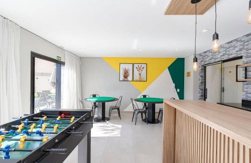 One House – Academia, Piscina e Coworking | Gonzaga Stays - Foto 18