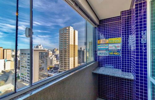 Pôr do sol 18º andar vista da cidade CENTRAL, Garagem NOVO - Foto 32