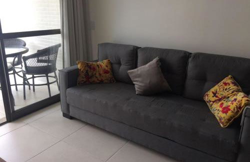 LINDO APTO, FRENTE MAR, VISTA MONTANHA. A 900m DA PRAIA DE ITACURUÇÁ - Foto 9