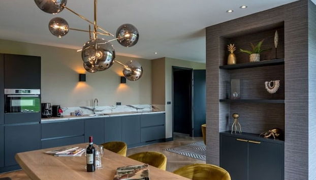 Modern 6-person Villa in De Cocksdorp, Texel - Foto 2, Sala de estar