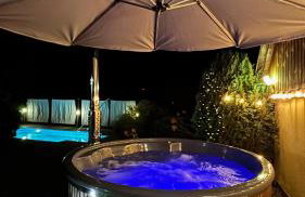 Dom Grabowa z sauną , podgrzewanym basenem i balią z hydromasażem - Foto 26