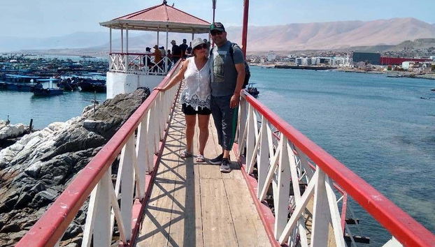 Recorriendo el puerto de Ilo