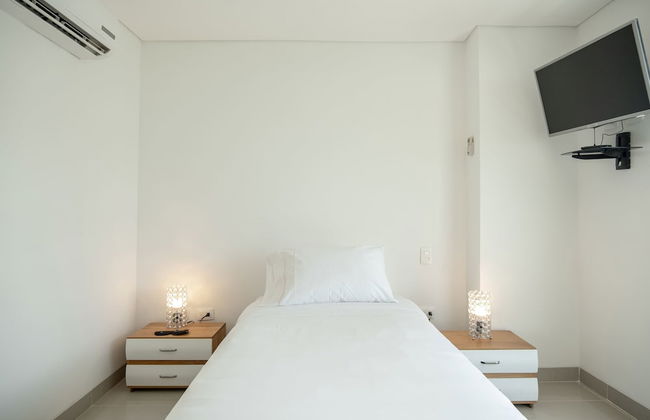 w Comfy 2BR w Ocean View and Pool in CTG - Foto 20