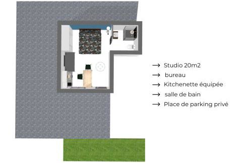 Montino - Studio 5 min du circuit - Parking - Wifi - Photo 2