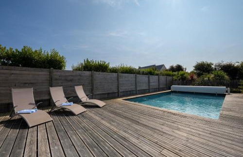 Villa avec piscine privée, sauna, jardin et parking - Foto 8