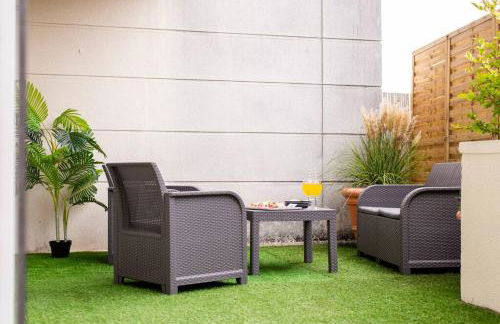 Agapé by Kleidos -Disney à 10min, T2 , 4P, Parking gratuit et terrasse - Foto 33