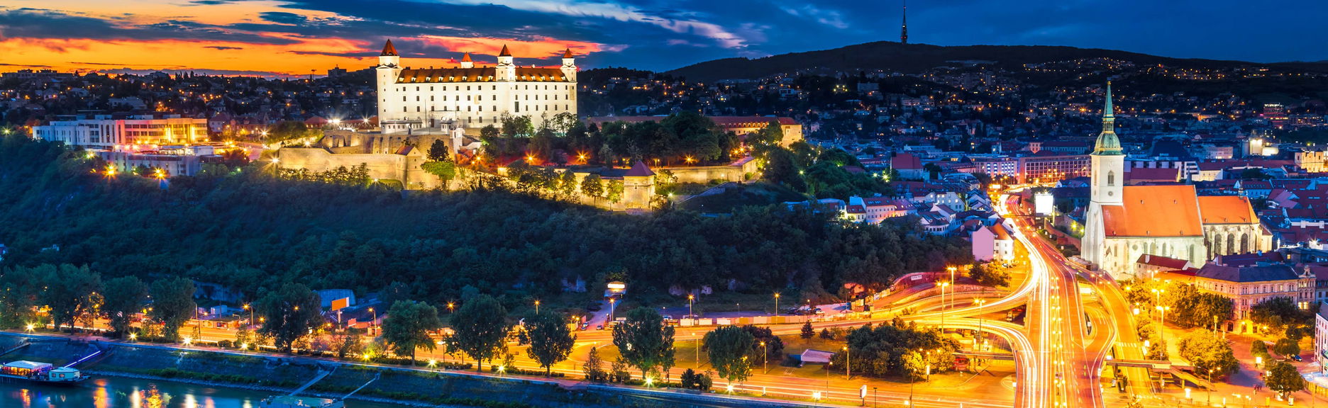 Bratislava at Night Tour