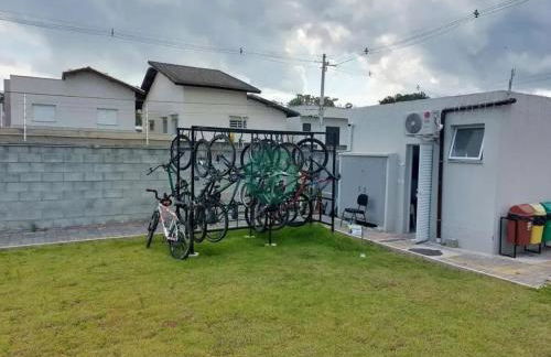 Studio Home Office Completo Cama Queen e Ar Condicionado Vista Panorâmica - Foto 10