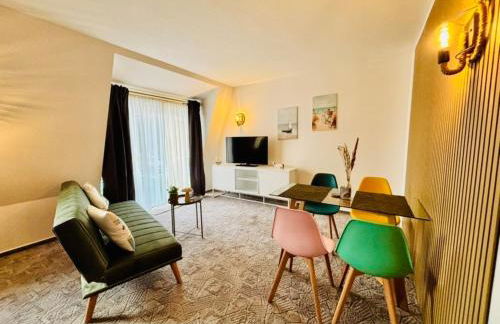 Apartmenthaus-Usedom FamStopp "Kajüte 9" Balkon mit Blick auf den Garten - strandnah - Foto 1