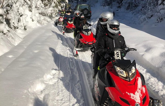 Passeio SnowMobiles em montanhas dos Cárpatos - Foto 1