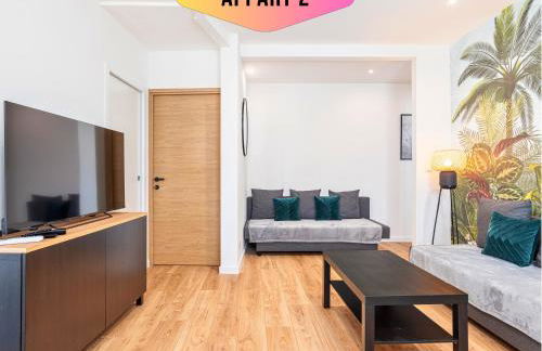 CASA REINE JEANNE- ideal groups & family -CENTRAL near train station - PARKING - New&CONFORT-AC - Foto 50