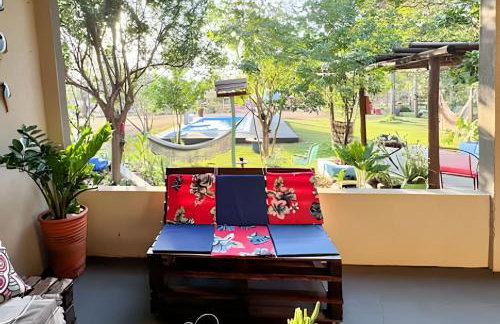 Rancho com piscina e vista para o Paxixi - Foto 7