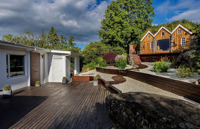 ICELAND SJF Villa , Hot tub & Outdoor Sauna Amazing Mountains View - 15 min to downtown - Foto 42