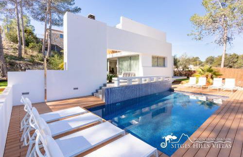Stunning Villa Angeles with Private Pool and AC close to Sitges - Foto 2