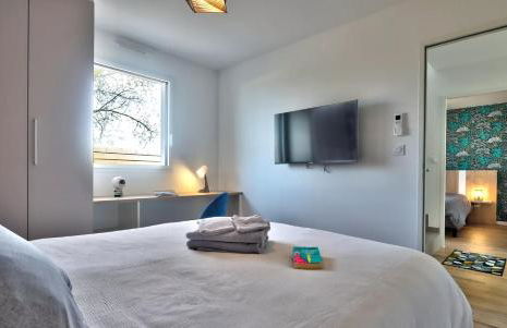 Villa Azénor Bretagne Piscine Intérieure Partagée toute l'année 100m plage - Foto 45