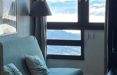 Studio lumineux à Prapoutel, Les 7 Laux, Alpes - Foto 2