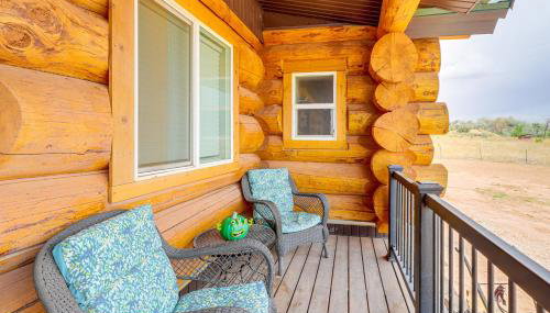 Explore Uintah Basin Rustic Cliff Ranch A Cabin - Foto 2