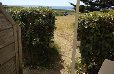 Charmant logement Guidel Plage, vue mer, piscine chauffée, avec une chambre - Foto 18