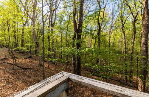 2-bedroom cabin, with a Fireplace, PS5, BBQ, fitness room, and a private hot tub - Foto 16