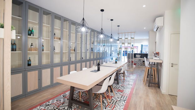 Zona de estar del vestíbulo