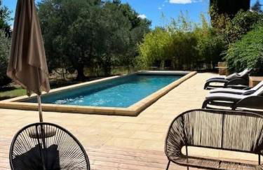 le mas du cypres, 12 pers et piscine - Foto 3