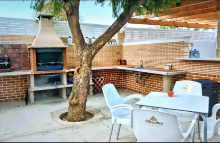 Calpe chalet privado 7 min de la playa piscina wifi parking aire barbacoa grupos - Photo 12