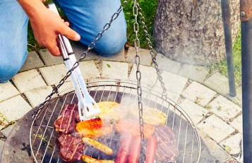 Moderne Fewo mit Fasssauna und Kamin im ländl. Allgäu - Foto 30