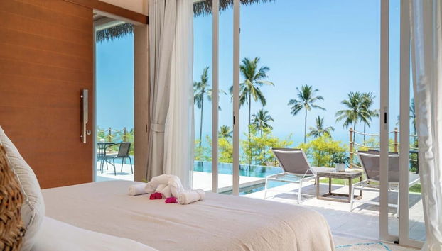 Boho Seaview Villa-Tranquil 2BR - KBR19 - Foto 5, Habitación