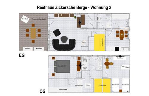 Reethaus Zickersche Berge - WG 02 mit Kamin und Terrasse - Foto 26