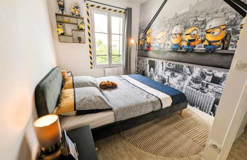 Le Repaire - 10min Disney - Familial - Centre Ville - Foto 27