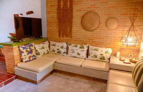 Otima casa c Wi Fi 8 min da praia Barequecaba SP - Foto 24