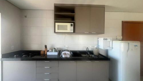 Apê Confortável com ar condicionado - Foto 4, stove, toaster, minibar