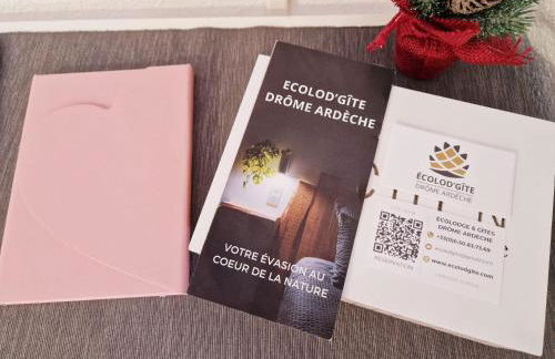 Le DrômArdèchois - Gîte meublé Ardèche - WIFI Parking - Écolodgîte Drôme ardèche - Foto 17