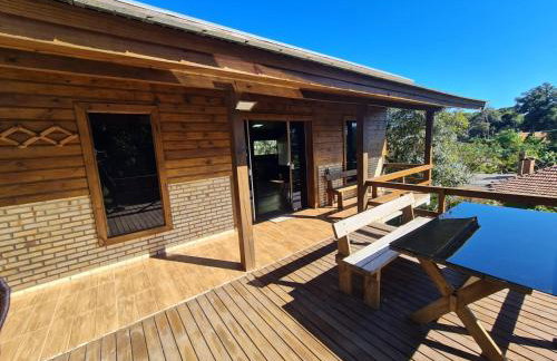 Alpes dos anjos Canela rs chalé luxo Wi-Fi SPLIT COZINHA perto do centro - Foto 6