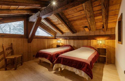 Lavancher - Chalet 400m2 Ferme 1803 renovee Sauna Billard - Foto 14