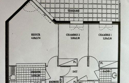 Appartement proche centre, Parking, Terrasse - Foto 21