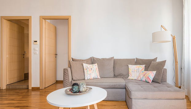 Zona de estar del vestíbulo