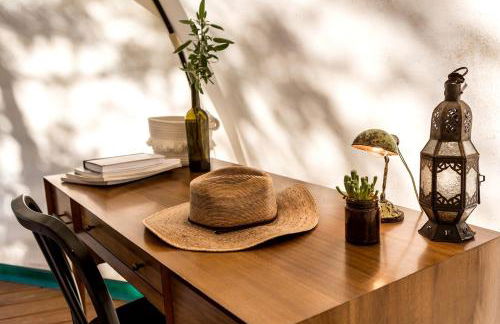 Charming Couples' Bell Tent Rental with Air Conditioning in Texas Hill Country - Foto 13