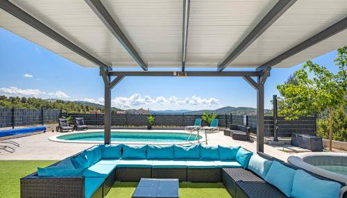 Villa VERONICA with CINEMA PROJECTOR by the HEATED POOL and JACUZZI - Foto 3, Shower