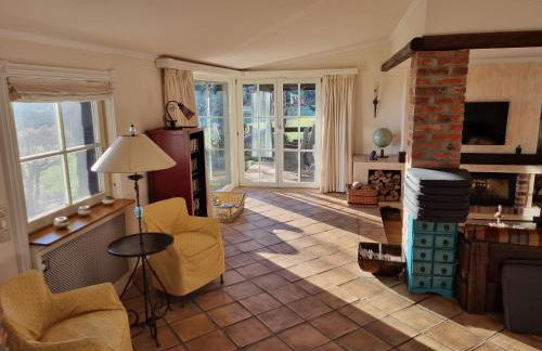 Ferienhaus Vogelsbergblick, Fernblick, Sauna, Kamin, 1700m eingezäunt in Alleinlage - Foto 12