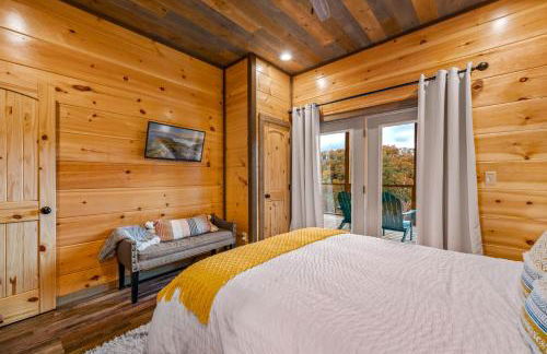 The Overlook - '21 Cabin - Gorgeous Unobstructed Views - Fire Pit Table - GameRm - HotTub - Xbox - Lots of Bears - Foto 38