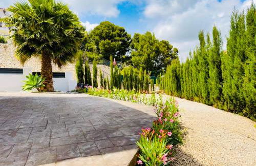 Calpe villa lujo playa piscina jardin barbacoa ideal familias y grupos - Foto 26