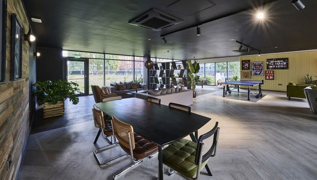 Sala de estar do lobby