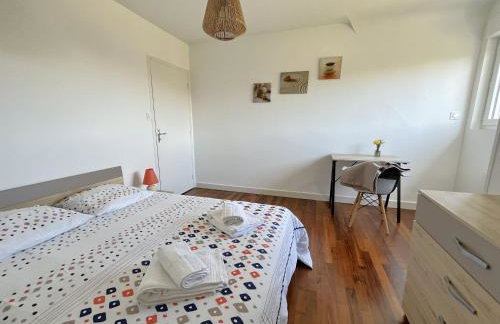 Maison proche sentier littoral et mer, pour 8 personnes - Foto 36