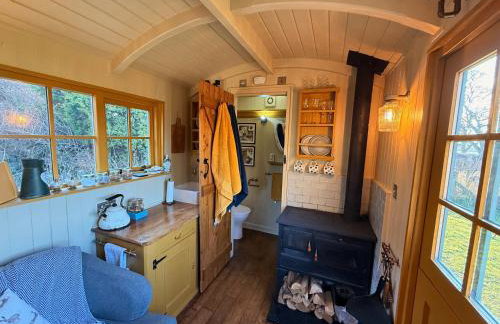 Cosy romantic shepherd hut in open countryside - Foto 9